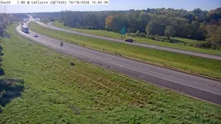 I-80 at Mile Marker 305.4 – Le Claire