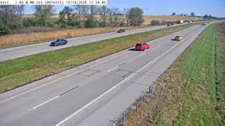 I-80 at Mile Marker 222.8 – Near Williamsburg