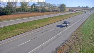 I-80 at Mile Marker 222.8 – Near Williamsburg