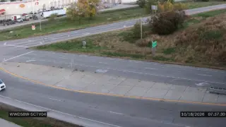 I-29 at Singing Hills Boulevard W – Mile Marker 143.7 – Sioux City – Wrong-Way Monitoring View