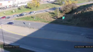 I-29 at Singing Hills Boulevard W – Mile Marker 143.7 – Sioux City – Wrong-Way Monitoring View