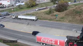 I-29 at Singing Hills Boulevard W – Mile Marker 143.7 – Sioux City – Wrong-Way Monitoring View