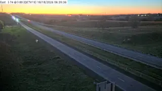 I-74 at I-80 – Mile Marker 0 – Davenport