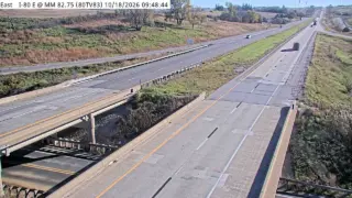 I-80 at Mile Marker 82.5 – Near Casey