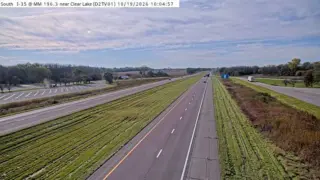 I-35 at Mile Marker 196.3 – Near Clear Lake