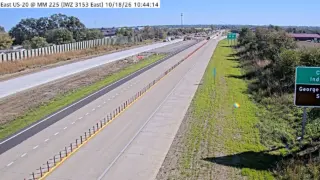 US 20 at Mile Marker 225 – Hudson – East View