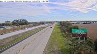 US 20 at Mile Marker 225 – Hudson – East View