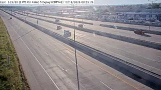 I-29/I-80 East of Indian Creek – Mile Marker 2.5 – Council Bluffs
