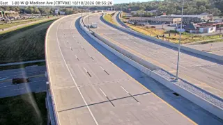 I-80 at Madison Avenue – Mile Marker 5 – Council Bluffs