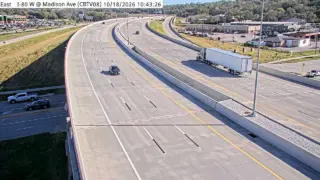 I-80 at Madison Avenue – Mile Marker 5 – Council Bluffs