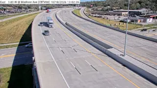I-80 at Madison Avenue – Mile Marker 5 – Council Bluffs