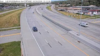 I-80 at Madison Avenue – Mile Marker 5 – Council Bluffs