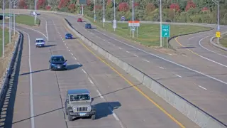 US 61 at Mississippi River Bridge – Mile Marker 192.4 – Dubuque – West View