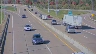 US 61 at Mississippi River Bridge – Mile Marker 192.4 – Dubuque – West View