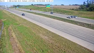 I-380 at Oak Hill School – Mile Marker 1 – Tiffin