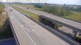 I-80 at Speedway Drive – Mile Marker 168 – Near Newton