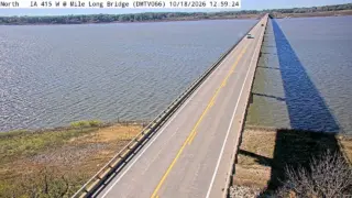 IA 415 at Mile Long Bridge – Mile Marker 13.7 – Near Polk City