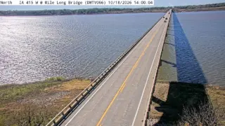 IA 415 at Mile Long Bridge – Mile Marker 13.7 – Near Polk City