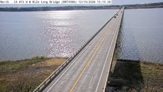 IA 415 at Mile Long Bridge – Mile Marker 13.7 – Near Polk City