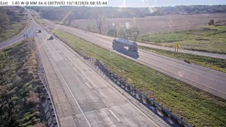 I-80 at Mile Marker 64.4 – Near Brayton