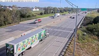 I-35/I-80 at Mile Marker 136.9 – Near Des Moines