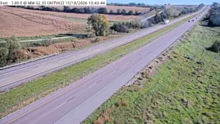 I-80 at Mile Marker 62.1 – Near Brayton