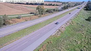 I-80 at Mile Marker 62.1 – Near Brayton