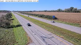 I-80 at Mile Marker 20.1 – Near Underwood