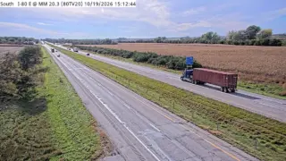 I-80 at Mile Marker 20.1 – Near Underwood