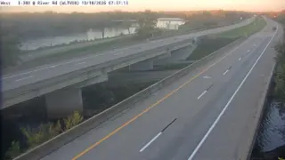 I-380 at River Road – Mile Marker 69.7 – Evansdale
