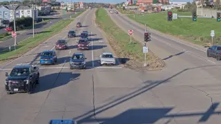 US 20 at JFK Road – Mile Marker 297.2 – Dubuque – West View