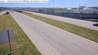 I-29 South of US 275 – Mile Marker 47.8 – Council Bluffs