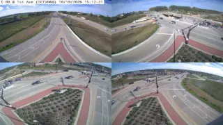 I-80 at 1st Avenue – Mile Marker 242.6 – Coralville – Multi-Angle View