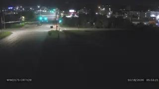 US 30 at Kirkwood Boulevard Southwest – Mile Marker 250.7 – Cedar Rapids – Wrong-Way Monitoring View – South View