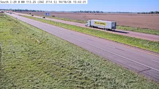I-29 at Mile Marker 113.2 – Near Onawa – South View