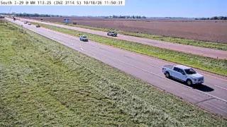 I-29 at Mile Marker 113.2 – Near Onawa – South View