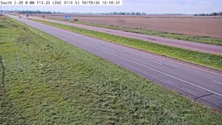 I-29 at Mile Marker 113.2 – Near Onawa – South View
