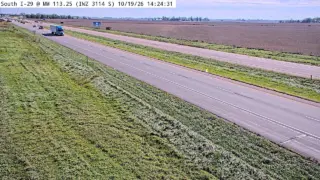I-29 at Mile Marker 113.2 – Near Onawa – South View