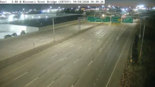 I-80 at Missouri River Bridge – Mile Marker 0.1 – Council Bluffs
