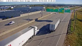 I-80 at Missouri River Bridge – Mile Marker 0.1 – Council Bluffs