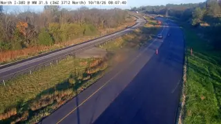 I-380 at Mile Marker 31.5 – Near Hiawatha – North View