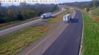 I-380 at Mile Marker 31.5 – Near Hiawatha – North View