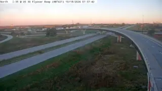 I-35 at US 30W Flyover – Mile Marker 111.5 – Near Ames