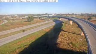 I-35 at US 30W Flyover – Mile Marker 111.5 – Near Ames