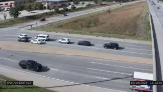 I-80 at Merle Hay Road – Mile Marker 131.2 – Near Urbandale – Wrong-Way Monitoring View