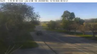 I-35 Northbound Parking Area – Mile Marker 196 – Near Clear Lake
