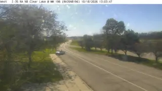 I-35 Northbound Parking Area – Mile Marker 196 – Near Clear Lake