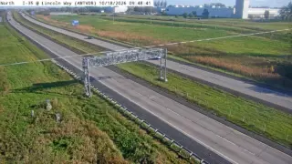 I-35 at East Lincoln Way – Mile Marker 112.8 – Ames