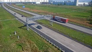 I-35 at East Lincoln Way – Mile Marker 112.8 – Ames