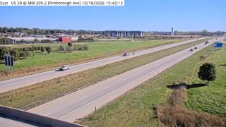 US 20 at Ansborough Avenue – Mile Marker 209.2 – Waterloo